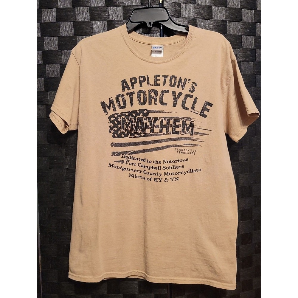 Appleton's Motorcycle Mayhem T-shirt size Medium‎